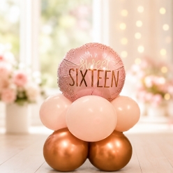 Sweet 16 Airfill Mini Balloon Column Kit - 13pc